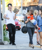 *EXCLUSIVE* Hilary Duff and Mike Comrie have a family day with Luca - Part 2