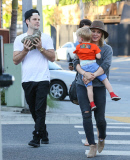 *EXCLUSIVE* Hilary Duff and Mike Comrie have a family day with Luca - Part 2