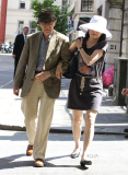 Woody Allen and Soon-Yi Previn leaving La Caprice Restaurant, London, Britain - 03 Jul 2014