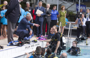Prince William visits the British Sub-Aqua Club, London, Britain - 09 Jul 2014