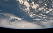 International Space Station astronaut Alexander Gerst pictures of Supertyphoon Neoguri - Jul 2014