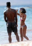Exclusive... Teyana Taylor & Iman Shumpert Enjoy A Day At The Beach In Maui 