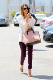 Jessica Alba keeps it Business Chic for a Meeting