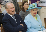 Queen Elizabeth II and Prince Philip visit Derbeyshire, Britain - 10 Jul 2014