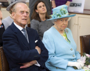 Queen Elizabeth II and Prince Philip visit Derbeyshire, Britain - 10 Jul 2014