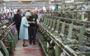 Queen Elizabeth II and Prince Philip visit Derbeyshire, Britain - 10 Jul 2014