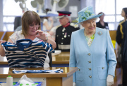 Queen Elizabeth II and Prince Philip visit Derbeyshire, Britain - 10 Jul 2014