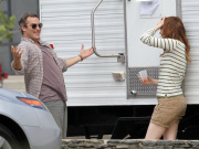 Exclusive... Emma Stone and Joaquin Phoenix Star In Newest Woody Allen Film - NO INTERNET USE WITHOUT PRIOR AGREEMENT 