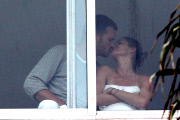 *EXCLUSIVE* Tom Brady and Gisele Bundchen give an eyeful as they get frisky in Rio