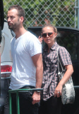 Exclusive... Natalie Portman & Family Stop By The Local Nursery 