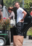 Exclusive... Natalie Portman & Family Stop By The Local Nursery 