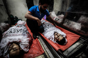 Palestinian Territories: Israeli airstrikes on Gaza