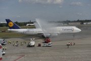 Ankunft der Weltmeister 2014 in Berlin