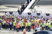 Ankunft der Weltmeister 2014 in Berlin
