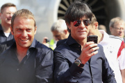 Ankunft der Weltmeister 2014 in Berlin