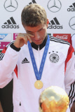 Ankunft der Weltmeister 2014 in Berlin