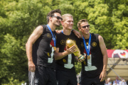 Empfang der Weltmeister 2014 am Brandenburger Tor in Berlin