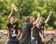 Empfang der Weltmeister 2014 am Brandenburger Tor in Berlin