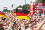 Empfang der Weltmeister 2014 am Brandenburger Tor in Berlin