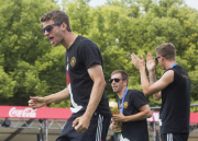 Empfang der Weltmeister 2014 am Brandenburger Tor in Berlin