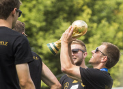 Empfang der Weltmeister 2014 am Brandenburger Tor in Berlin