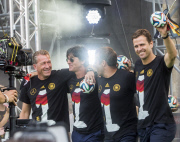 Empfang der Weltmeister 2014 am Brandenburger Tor in Berlin