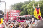 Empfang der Weltmeister 2014 am Brandenburger Tor in Berlin