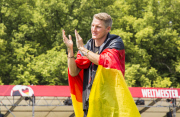 Empfang der Weltmeister 2014 am Brandenburger Tor in Berlin