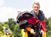 Empfang der Weltmeister 2014 am Brandenburger Tor in Berlin
