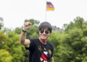 Empfang der Weltmeister 2014 am Brandenburger Tor in Berlin
