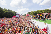 Empfang der Weltmeister 2014 am Brandenburger Tor in Berlin