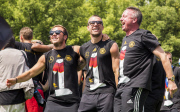 Empfang der Weltmeister 2014 am Brandenburger Tor in Berlin