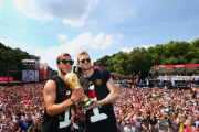 Empfang der Weltmeister 2014 am Brandenburger Tor in Berlin