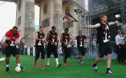 Empfang der Weltmeister 2014 am Brandenburger Tor in Berlin