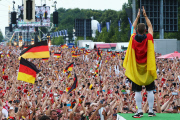 Empfang der Weltmeister 2014 am Brandenburger Tor in Berlin