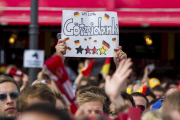Empfang der Weltmeister 2014 am Brandenburger Tor in Berlin