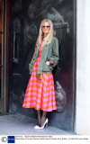 Street Style at London Fashion Week Autumn Winter 2014, Britain - 15 Feb 2014