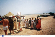 'APPOINTMENT WITH DEATH' BY AGATHA CHRISTIE BEING SHOT ON LOCATION IN ISRAEL - 1987