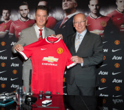 Barclays Premier League 2014/15 Manchester United Press Conference - Louis van Gaal Old  Trafford, Manchester, United Kingdom - 17 Jul 2014
