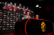 Barclays Premier League 2014/15 Manchester United Press Conference - Louis van Gaal Old  Trafford, Manchester, United Kingdom - 17 Jul 2014