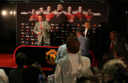 Barclays Premier League 2014/15 Manchester United Press Conference - Louis van Gaal Old  Trafford, Manchester, United Kingdom - 17 Jul 2014