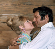 Schoenherr, Dietmar - Schauspieler, Oesterreich/ mit seiner Ehefrau Vivi Bach