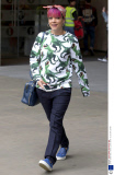 Lily Allen at BBC Radio 1 Studios, London, Britain - 20 Jun 2014