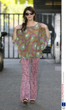 Celebrities outside ITV studios, London, Britain - 30 Jun 2014
