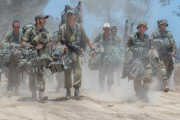 Israeli Ground Operation begins, Gaza Strip, Palestinian Territories - 18 Jul 2014