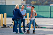 *EXCLUSIVE* Michelle Rodriguez gets ready to re-shoot a few scenes for Fast & Furious 7