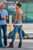 *EXCLUSIVE* Michelle Rodriguez gets ready to re-shoot a few scenes for Fast & Furious 7