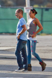 *EXCLUSIVE* Michelle Rodriguez gets ready to re-shoot a few scenes for Fast & Furious 7