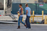 *EXCLUSIVE* Michelle Rodriguez gets ready to re-shoot a few scenes for Fast & Furious 7