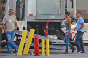 *EXCLUSIVE* Michelle Rodriguez gets ready to re-shoot a few scenes for Fast & Furious 7
